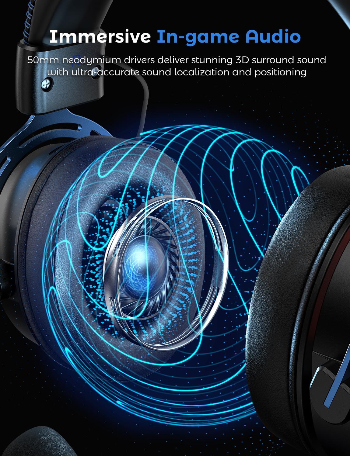 MiMi Headtronics Multiplatform Gaming Headphones