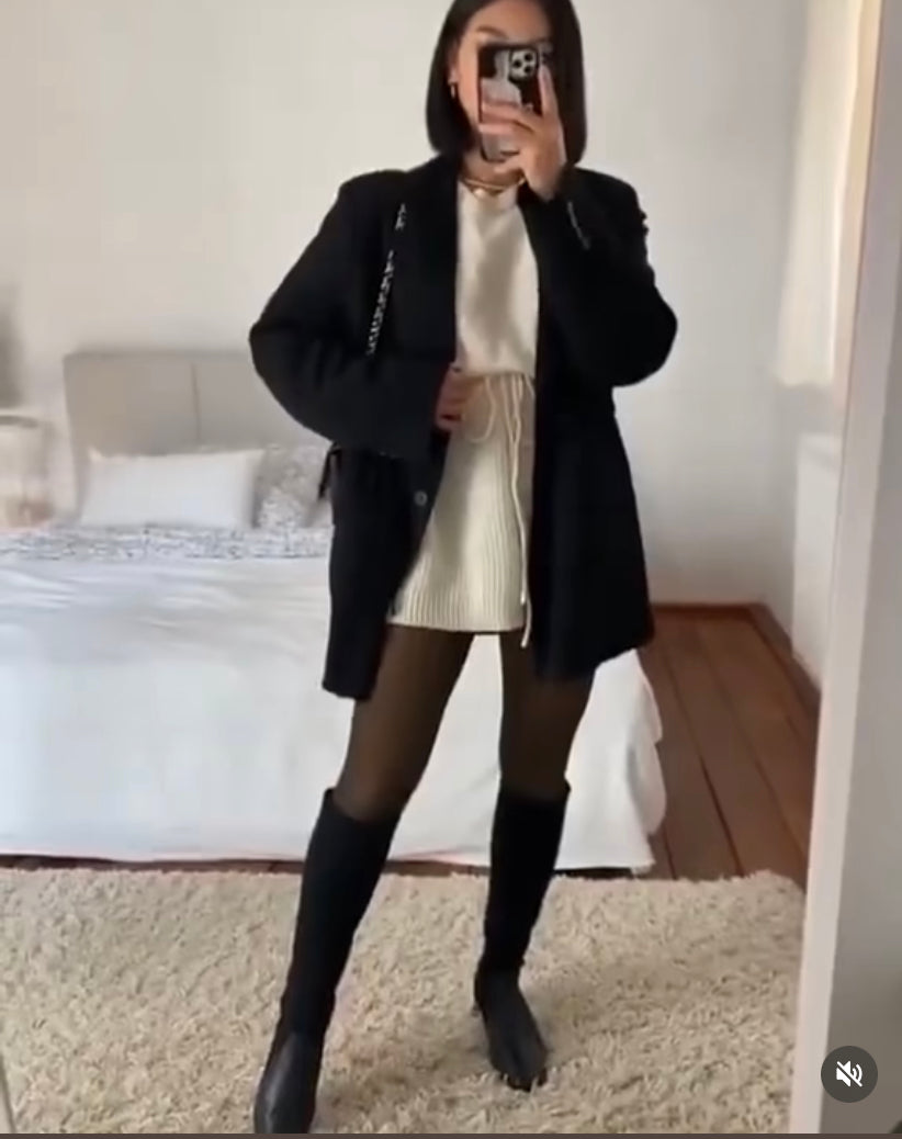 Winterlux - Fleece Lined Nylon Stockings