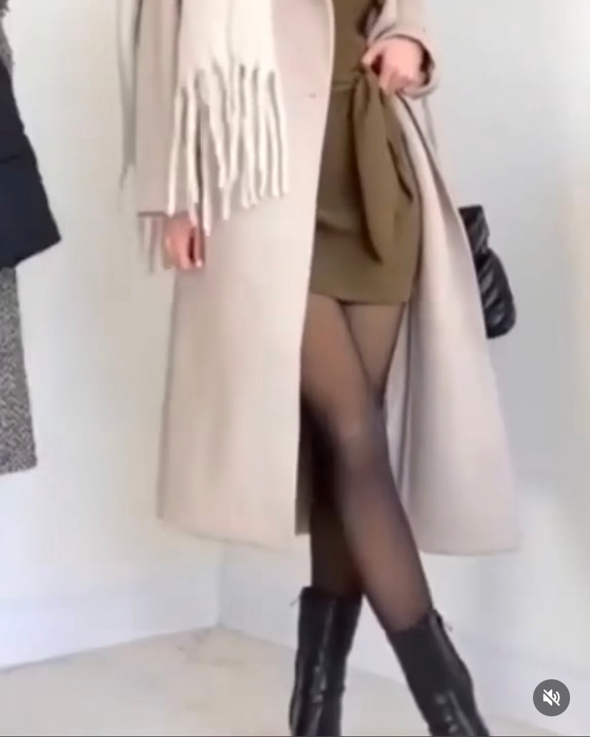 Winterlux - Fleece Lined Nylon Stockings