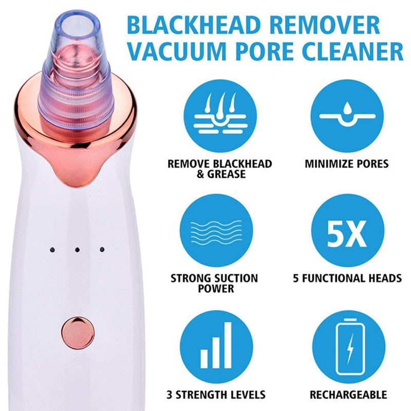 VacBlack - Premium Blackhead Vacuum Remover Set