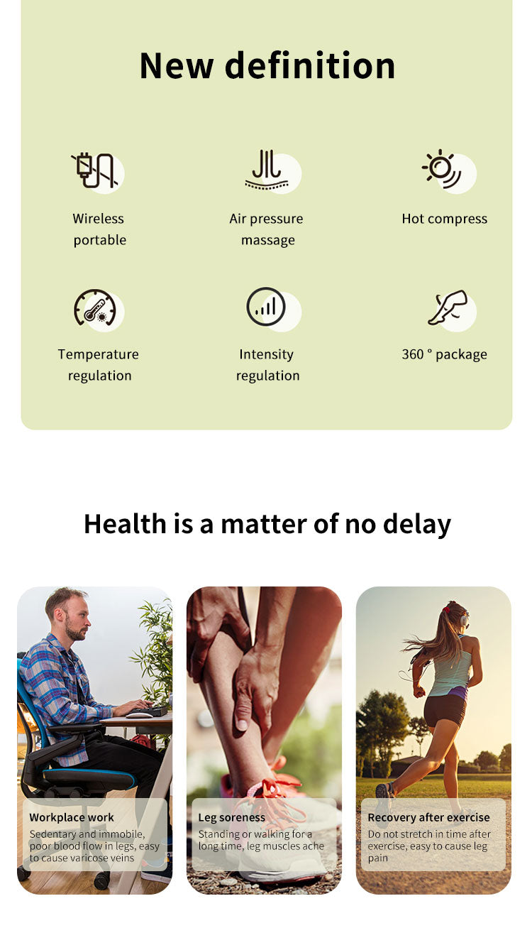 ZenCalf - Wireless Air Compression Massager